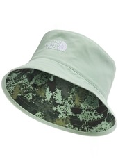 The North Face Boys' Class V Reversible Bucket Hat, Medium, TNF Blck Wvy Bd Prd Ph Pt