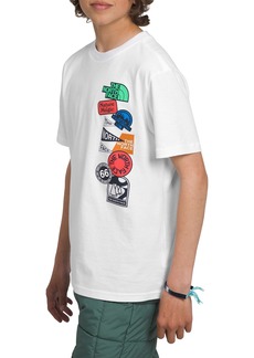 The North Face Boys' Graphic Short Sleeve T-Shirt, XS, White