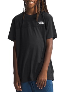 The North Face Boys' Never Stop Short Sleeve T-Shirt, Large, Black