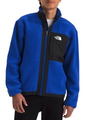 The North Face Boys' Yumiori Full-Zip Fleece Jacket, XS, Brown