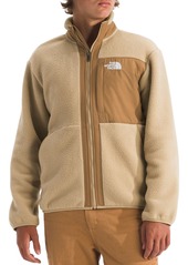 The North Face Boys' Yumiori Full-Zip Fleece Jacket, XS, Brown