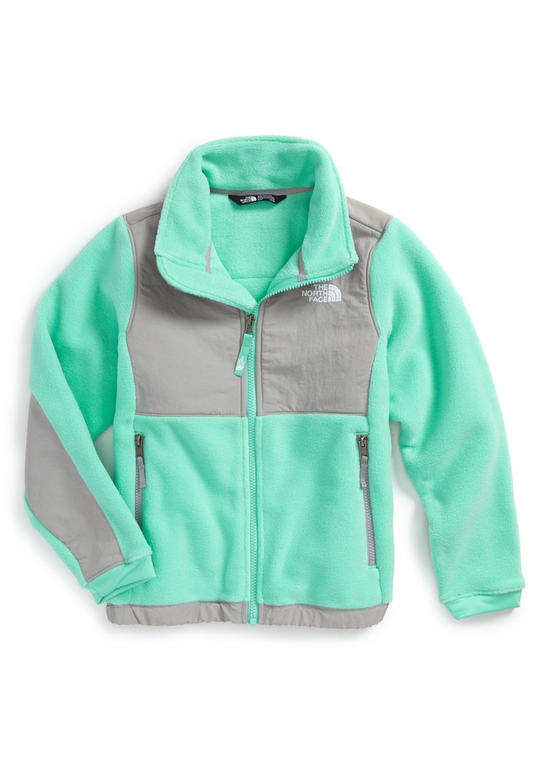 girls north face fleece jacket