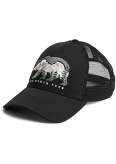 The North Face Embroidered Trucker Hat, Men's, White