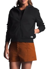 The North Face Engineered Knit Zip Hoodie in Black at Nordstrom