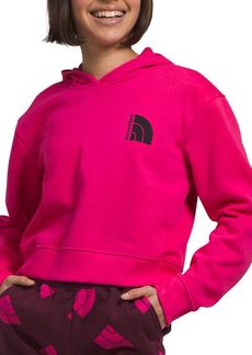 The North Face Girls' Camp Fleece Pullover Hoodie, XS, Pink