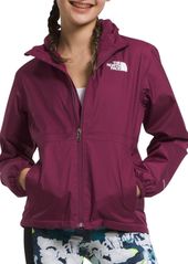 The North Face Girls' Warm Storm Rain Jacket, Small, Pink