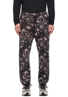 The North Face Gray & Pink Alpine Polartec 100 Trousers