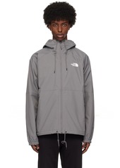 The North Face Gray Antora Rain Jacket