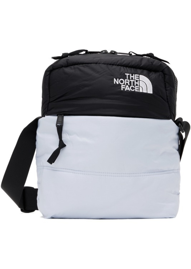 The North Face Gray Nuptse Shoulder Bag