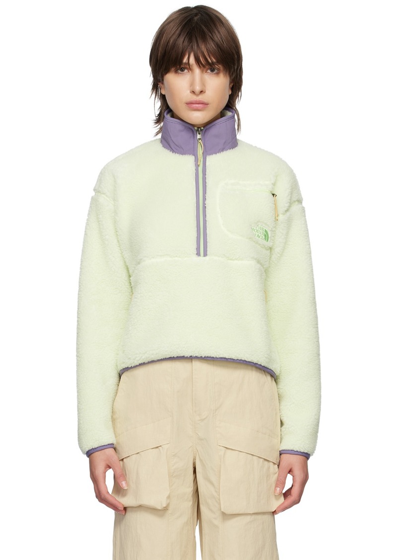 The North Face Green Extreme Pile Sweatshirt