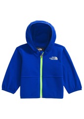 The North Face Infants' Glacier Full-Zip Fleece Hoodie, Boys', 6M, Tnf Black/Tnf Camo Print