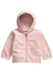 The North Face Infants' Glacier Full-Zip Fleece Hoodie, Boys', 6M, Tnf Black/Tnf Camo Print