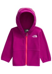 The North Face Infants' Glacier Full-Zip Fleece Hoodie, Boys', 6M, Tnf Black/Tnf Camo Print