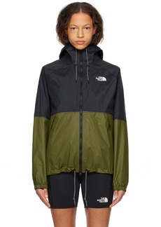 The North Face Khaki & Black Antora Rain Jacket
