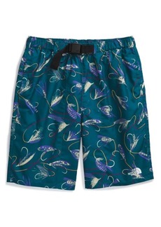 The North Face Kids' Amphibious Print Belted Shorts