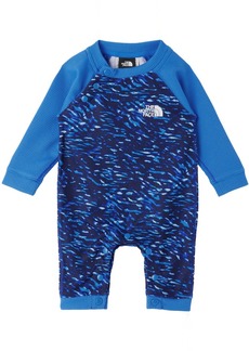 The North Face Kids Baby Blue Base Layer Jumpsuit