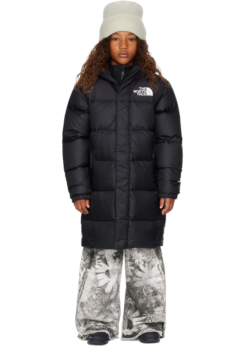 The North Face Kids Big Kids Black Nuptse Long Down Coat