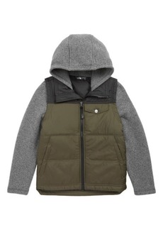 The North Face Kids' Gordon Lyons Varsity Vest Jacket in New Taupe Green at Nordstrom