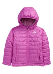 The North Face Mossbud Swirl Reversible Water Repellent Heatseeker™ Jacket (Toddler Girls & Little Girls)