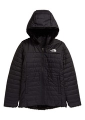 The North Face Kids' Mossbud Swirl Reversible Water Repellent Hooded Jacket (Little Girl & Big Girl)