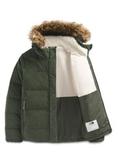 The North Face Kids' North 600-Fill Power Down Parka with Faux Fur Trim