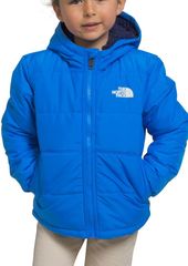 The North Face Kids' Reversible Mt Chimbo Full Zip Hooded Jacket, Size 4, Blue