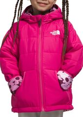 The North Face Kids' Reversible Perrito Hooded Jacket, Size 5, Pink