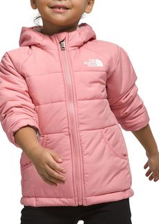 The North Face Kids' Reversible Perrito Hooded Jacket, Boys', Size 5, Pink