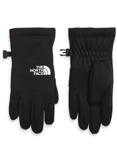 The North Face Kids' Sierra Etip Gloves, Small, Gray