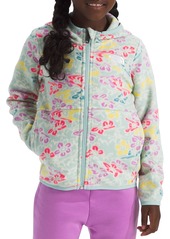 The North Face Little Kids' Glacier Full-Zip Fleece Hoodie, Size 4, Muted Pn Folk Frl Tsed Pt