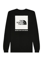 The North Face Long Sleeve Box NSE Tee