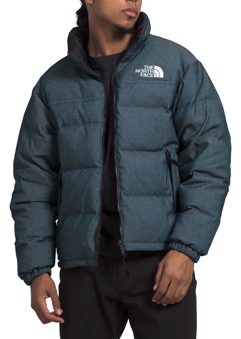 The North Face Men's 92 Reversible Nuptse Jacket, Small, Blue