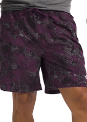 "The North Face Men's Action Short 2.0 Flash-Dry 9"" Shorts - Black Currant Purple Moss Camo Print"