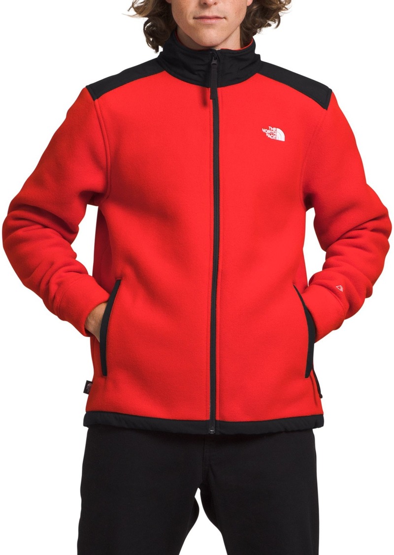 The North Face Men's Alpine Polartec 200 Full Zip Jacket, Small, Red