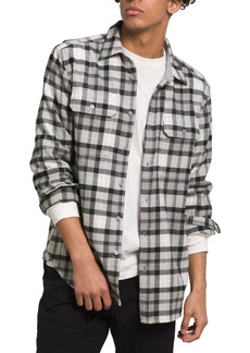 The North Face Men's Arroyo Flannel Shirt, Small, Gray