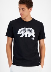 The North Face Men's Bear On The Move Standard-Fit Graphic T-Shirt - Tnf Black