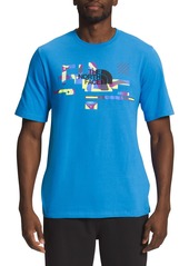 The North Face Men's Black History Month Coordinates Graphic Tee, Small, Super Sonic Blu/BHM Grphc | Father's Day Gift Idea