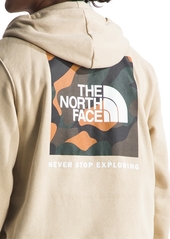 The North Face Men's Box Nse 'Never Stop Exploring' Pullover Hoodie - Gravel/multi-color