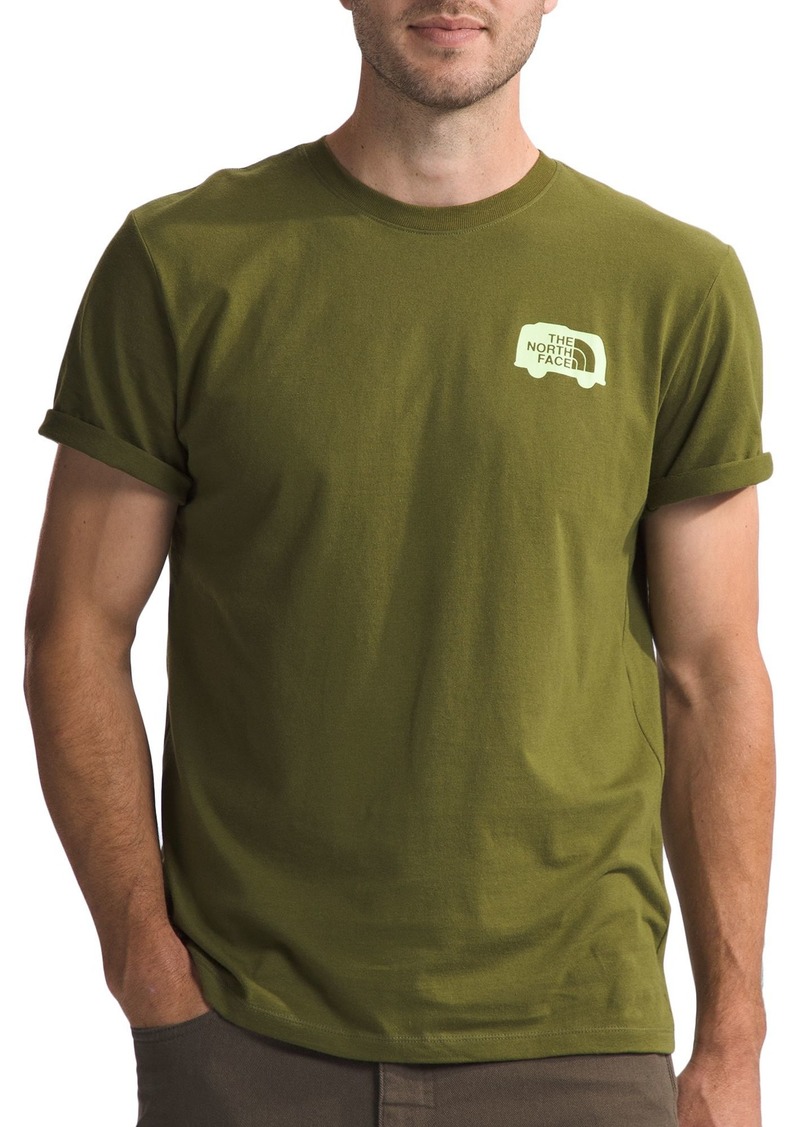 The North Face Men's Brand Proud T-Shirt, Small, Green | Father's Day Gift Idea