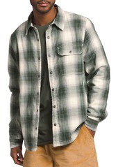 The North Face Men's Campshire Fleece Shirt Jacket, XXL, Gray