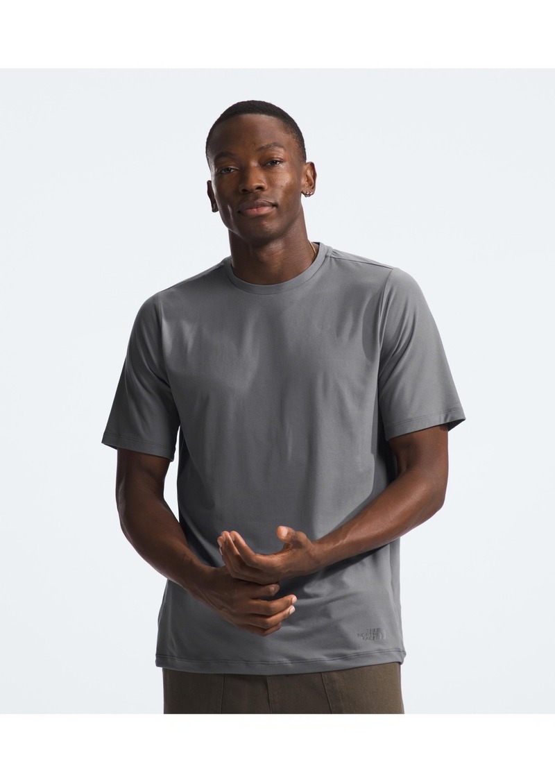 The North Face Men's Dune Sky Short Sleeve Crew Neck Shirt - Smoked Pearl