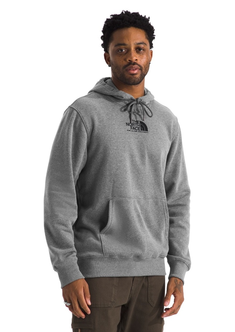 The North Face Men's Fine Alpine Hooded Sweatshirt - TNF Medium Gray Heather