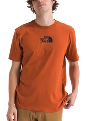 The North Face Men's Fine Alpine Logo Graphic Short-Sleeve T-Shirt - Earthen Copper