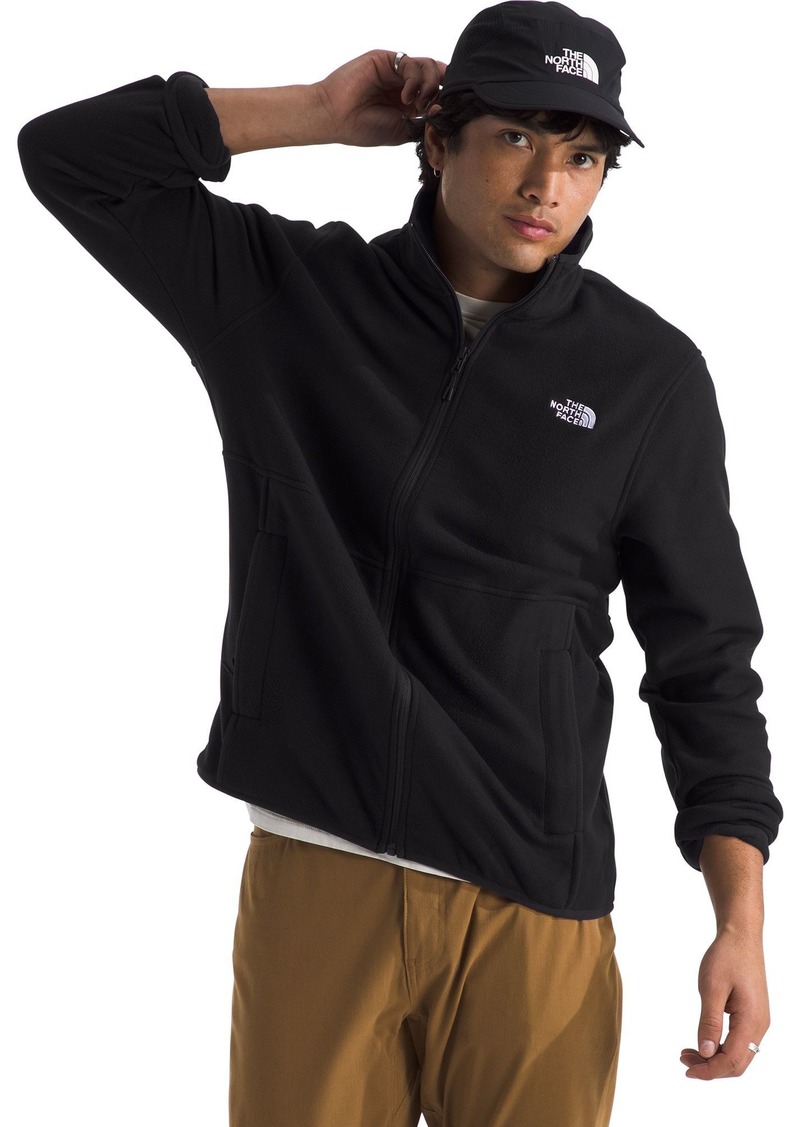 The North Face Men's Glacier Fleece Jacket, Small, Black