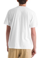 The North Face Men's Half-Dome Logo T-Shirt - TNF Medium Gray Heather, White