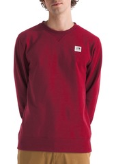 The North Face Men's Heritage Patch Crewneck Sweatshirt, Small, Gray