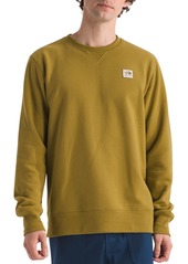 The North Face Men's Heritage Patch Crewneck Sweatshirt, Small, Gray