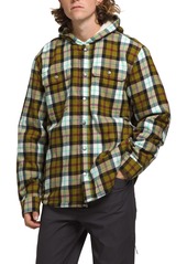 The North Face Men's Hooded Campshire Shirt, Large, Gray | Father's Day Gift Idea