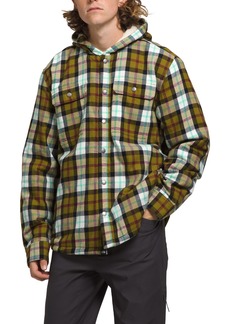 The North Face Men's Hooded Campshire Shirt, XL, Green | Father's Day Gift Idea