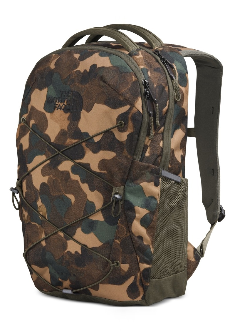 The North Face Men's Jester Backpack - Utility Brown Camo Texture Print/new Tau